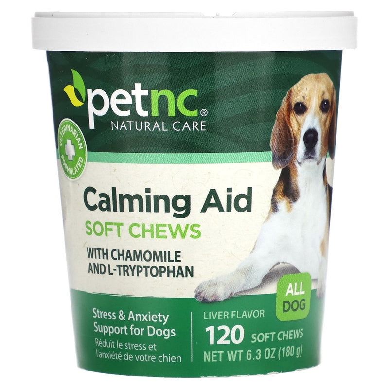 Pet NC Pet NC Natural Care Calming Aid Soft Chews For Dogs Pet Supplies