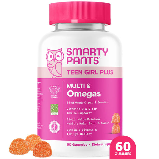 SmartyPants SmartyPants Teen Girl Multi And Omegas Gummies Vitamins & Supplements