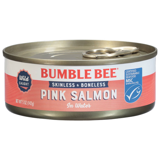 Bumble Bee Bumble Bee Skinless & Boneless Pink Salmon In Water 5 Oz Can Soups & Broths White Smoke