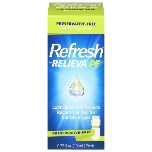 Refresh Refresh Relieva PF, Lubricant Eye Drops, 0.33 Fl Oz Eye Drops & Lubricants