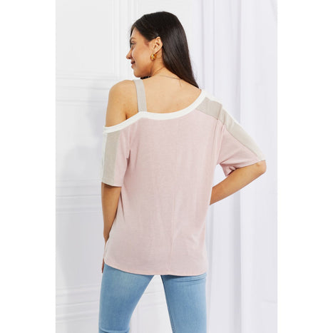 Andree by Unit Something Simple Cold Shoulder Tee