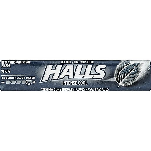 Halls Halls Relief Max Strength Extra Strong Menthol Throat Drops, 9 Drops Personal Care Dark Slate Gray