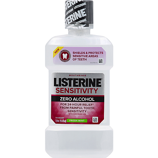 Listerine Listerine Sensitivity Zero Alcohol Mouthwash 8.50 Fl Oz Mouthwash