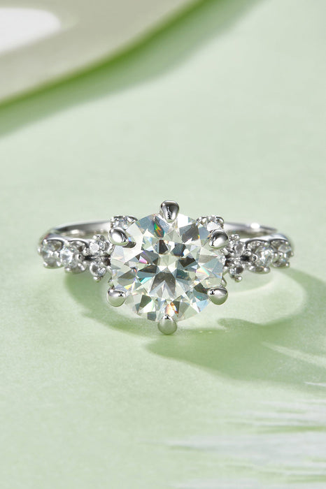 Moissanite 925 Sterling Silver Ring