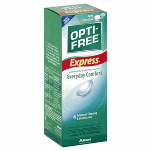 Alcon Alcon Opti Free Express Solution Personal Care White Smoke