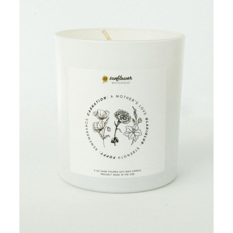 Sunflower Motherhood Remembrance Healing Candle Candles