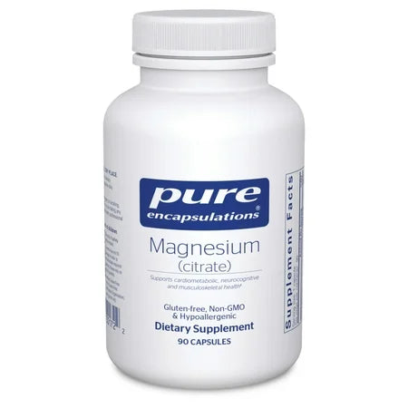 Pure Encapsulations Magnesium Citrate 90 Capsules