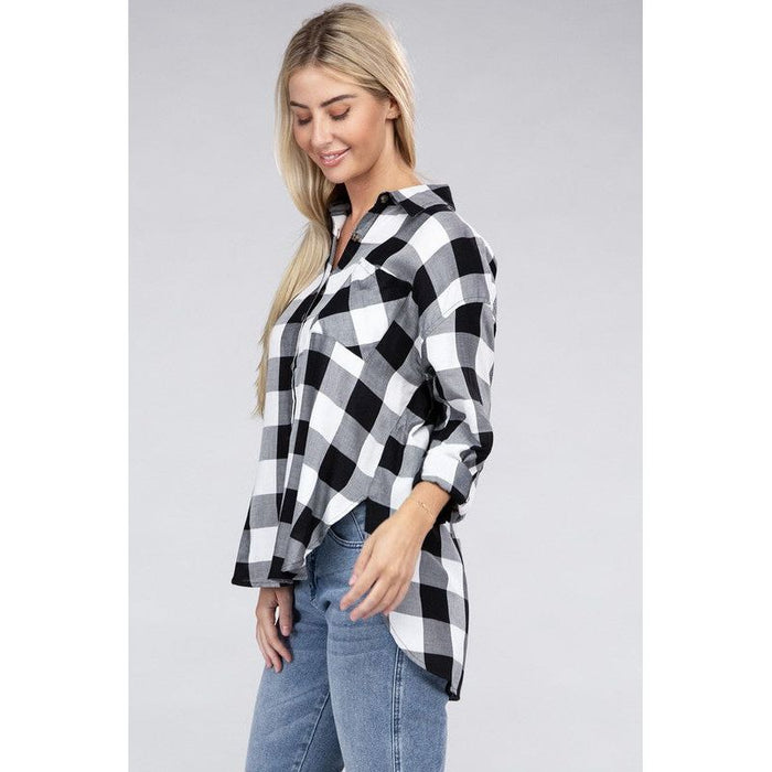 Classic Plaid Flannel Shirt