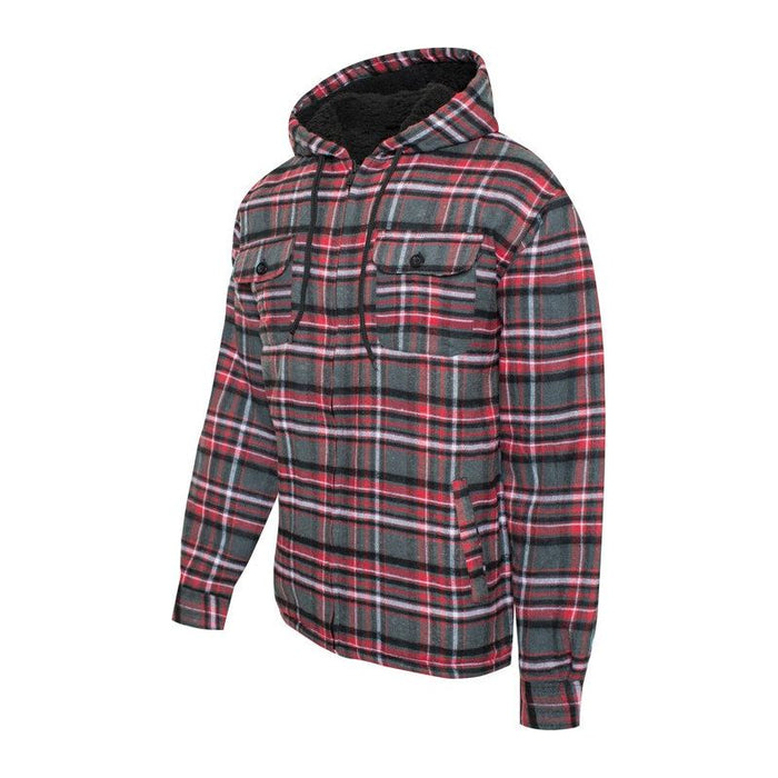 Men's Flannel Sherpa Lining Jacket