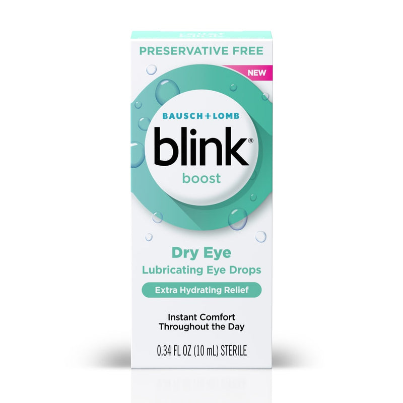 Blink Blink Boost Preservative Free Lubricating Eye Drops Eye Drops & Lubricants