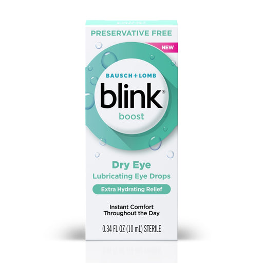 Blink Blink Boost Preservative Free Lubricating Eye Drops Eye Drops & Lubricants