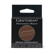 Graftobian Make-Up Company Pro Powder™ Foundation Refills, Ultra HD Pressed Powder White Smoke (N) Hazelnut