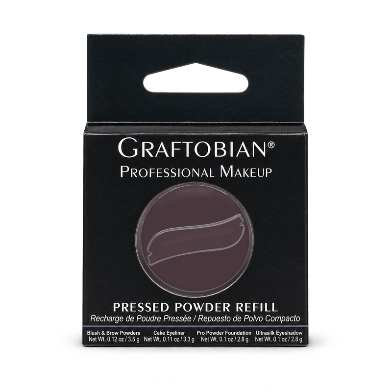 Graftobian Make-Up Company Pro Powder™ Foundation Refills, Ultra HD Pressed Powder White Smoke (N) Hidden Magic