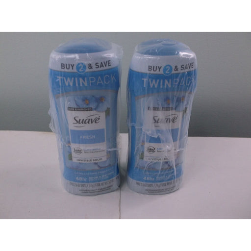 Suave Brands Company LLC Suave Brands Company LLC Antiperspirant Deodorant For Women 48hr Protection Fresh 2.6 Oz Twin Pack Deodorant