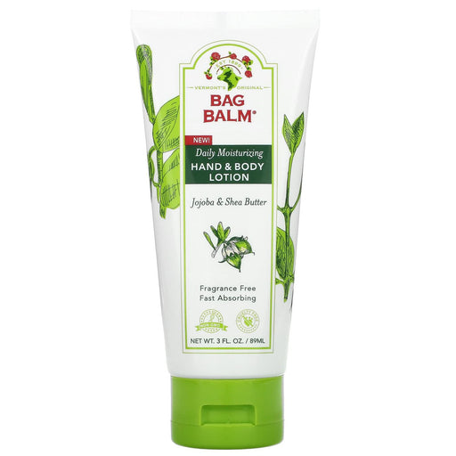 Bag Balm Bag Balm Hand & Body Lotion, Daily Moisturizing, Jojoba & Shea Butter Lotion & Moisturizer White Smoke