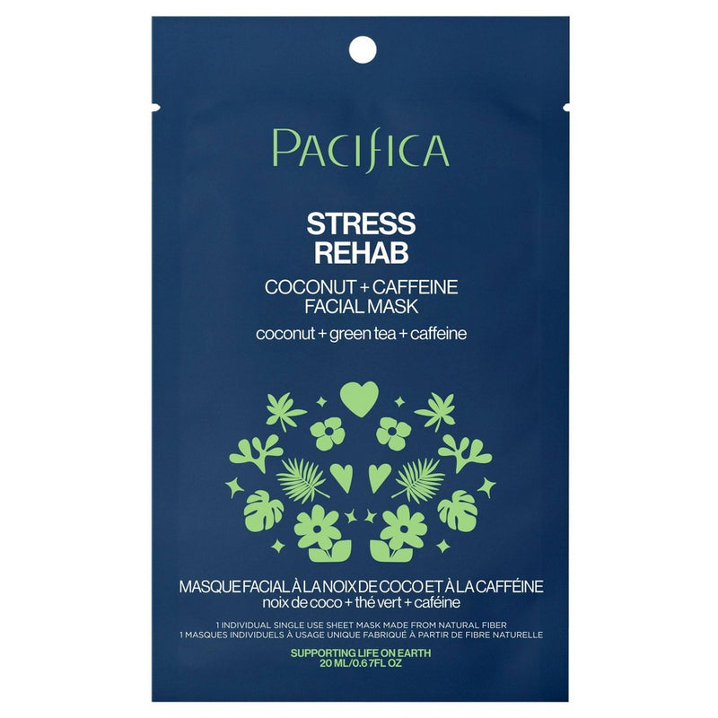 Pacifica Stress Rehab Coconut & Caffeine Facial Mask