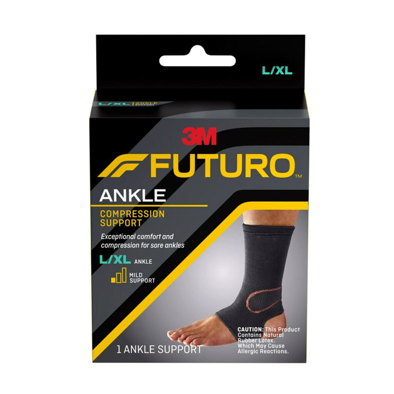 Futuro FUTURO Comfort Slim Silhouette Ankle Support, Breathable Sleeve, L/XL Supports & Braces
