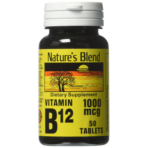 Nature's Blend Nature's Blend Vitamin B12 1000 Mcg Tablets Vitamins & Supplements