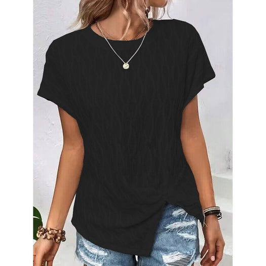 Round Neck Short Sleeve T-Shirt