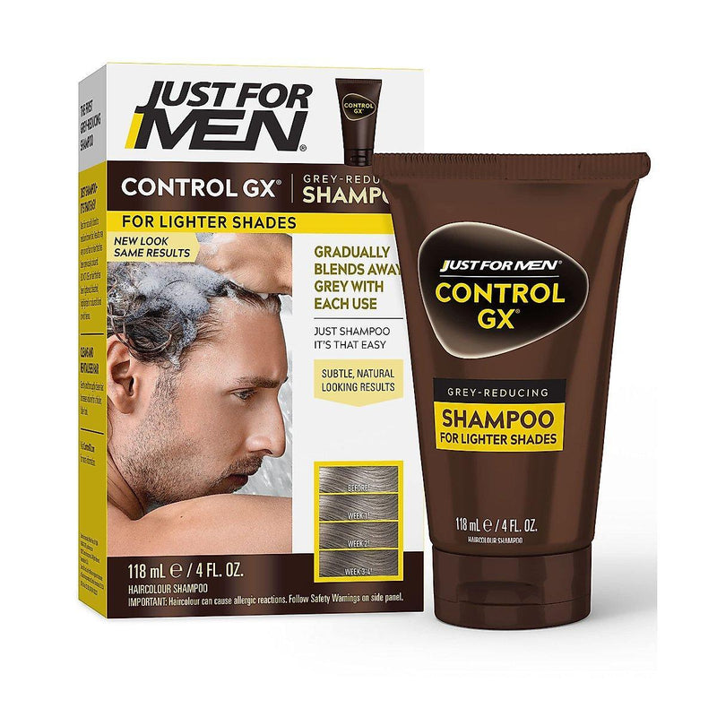 Just For Men Just For Men Control GX Light Shades Shampoo - 4 Fl Oz Shampoo