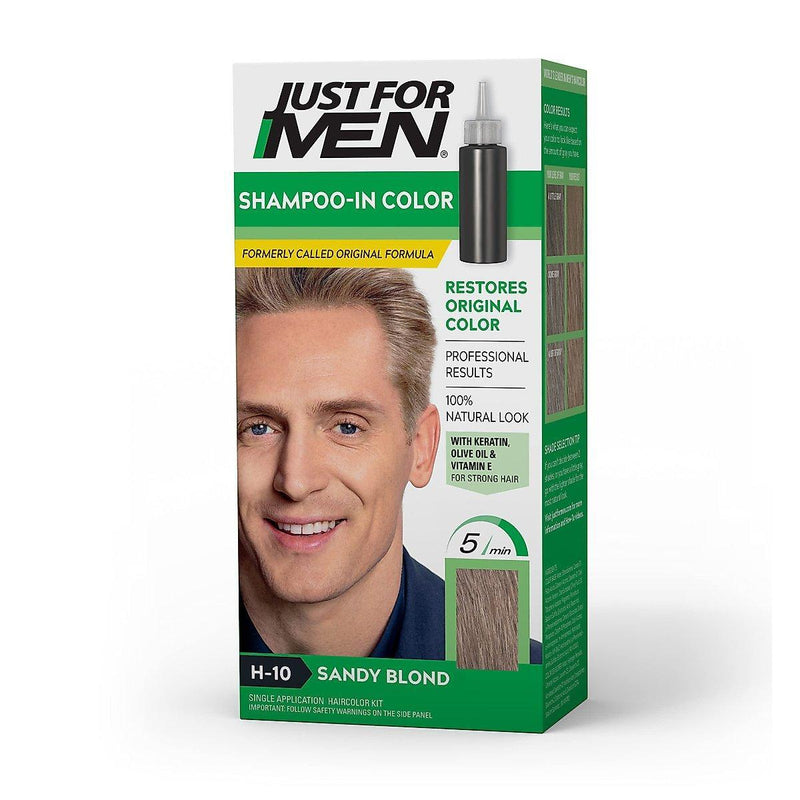 Just For MEN Just For MEN Original Formula Hair Color Kit, Sandy Blond H-10 Hair Color