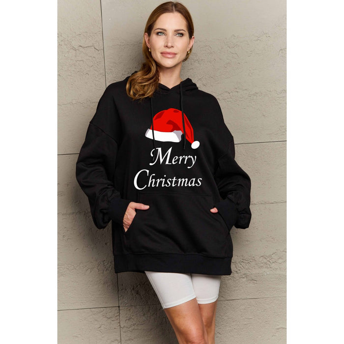 Simply Love MERRY CHRISTMAS Graphic Hoodie