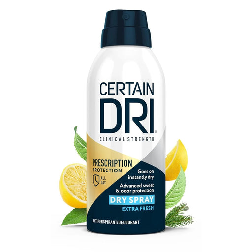 Certain Dri Certain Dri® Prescription Strength Clinical Antiperspirant Dry Spray – Extra Fresh Deodorant