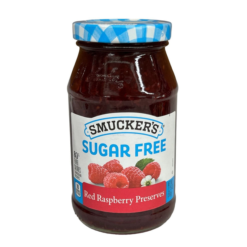 Smucker's Smucker's Sugar Free Light Red Raspberry Preserves - 12.75oz Jams & Jellies White Smoke