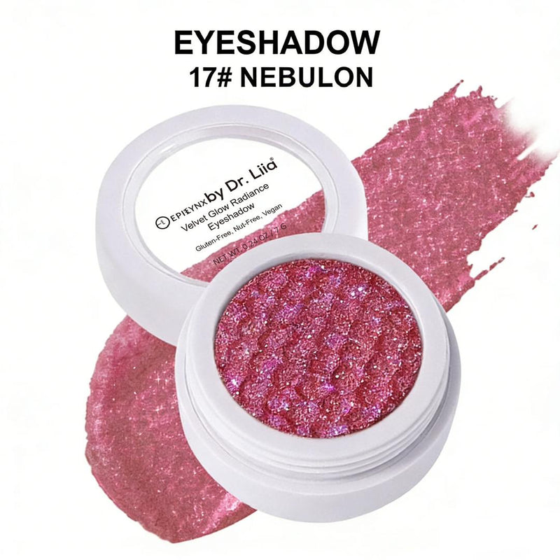EpiLynx Velvet Glow Radiance Eyeshadow - Vegan, Gluten-Free, Nut-Free, Egg-Free