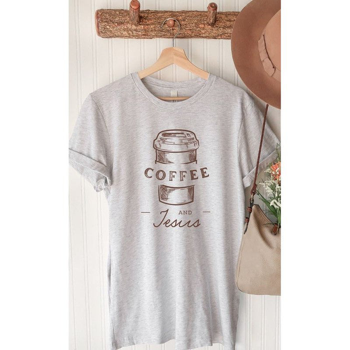 Coffee and Jesus Graphic Tee