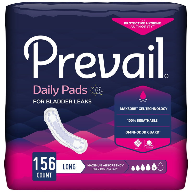 Prevail Prevail Pads, Maximum Absorbency, Long Length Health Care