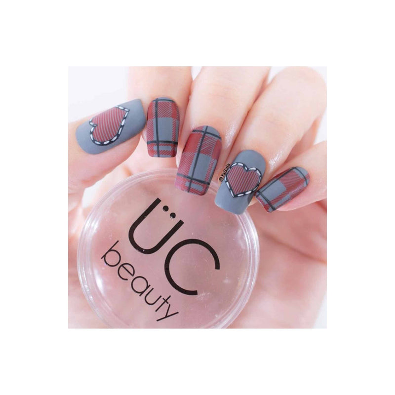 UberChic Beauty Pretty In Plaid-02 Stamping Plate