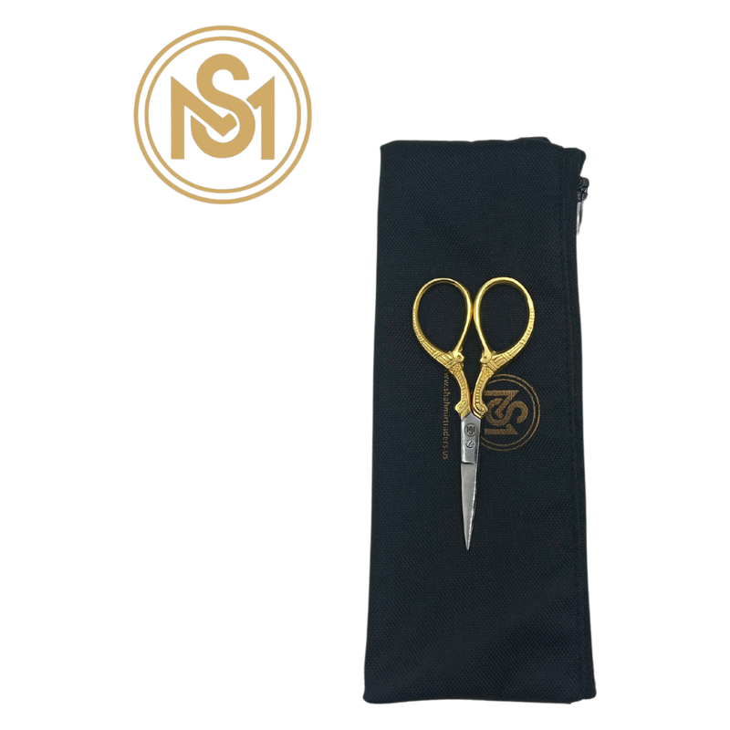 Shahmirtrader SM European Style Embroidered Knitting Scissor Shears