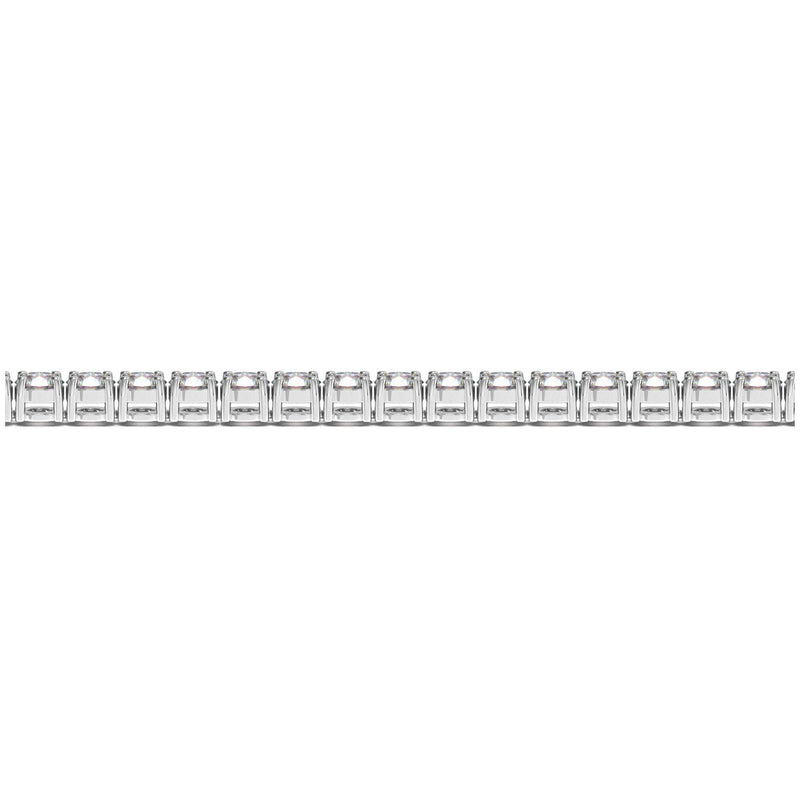 Bids.com Lab Grown Round Diamond Tennis Bracelet in 14k White Gold (8 cctw F/G  VS2/SI1) Bracelets