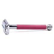 Parker Parker 29L Pink Women's Long Handle Butterfly Open Safety Razor Safety Razor