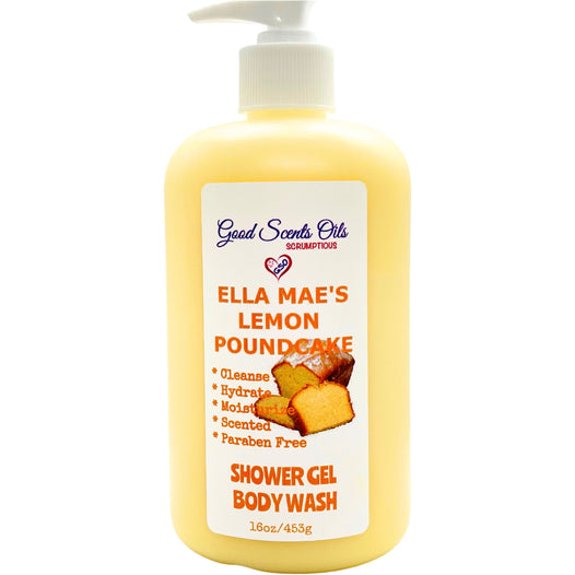 ELLA MAE LEMON POUND CAKE SHOWER GEL