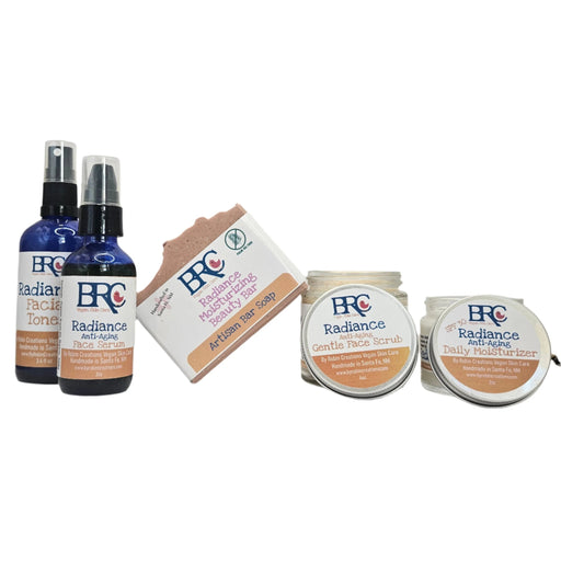 By Robin Creations Radiance Deluxe Moisture Facial Bundle w/ Free Moisturizing Cleansing Bar Skin Care