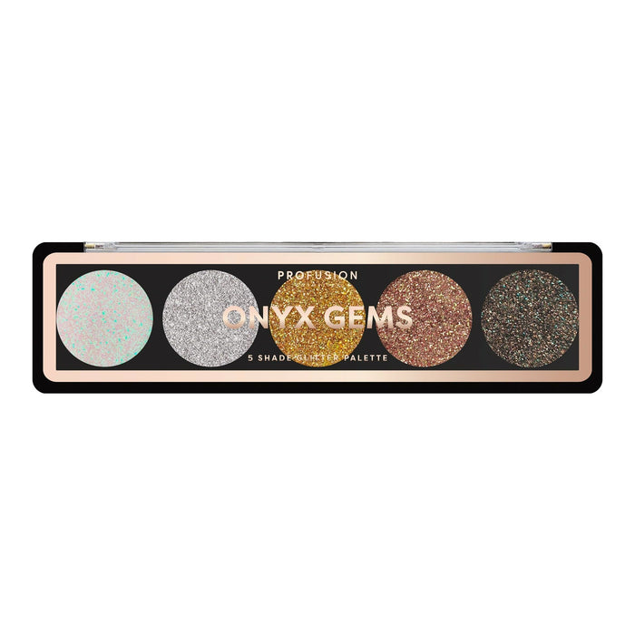 Profusion Cosmetics - GEMS Glitter Palette - 0.3oz