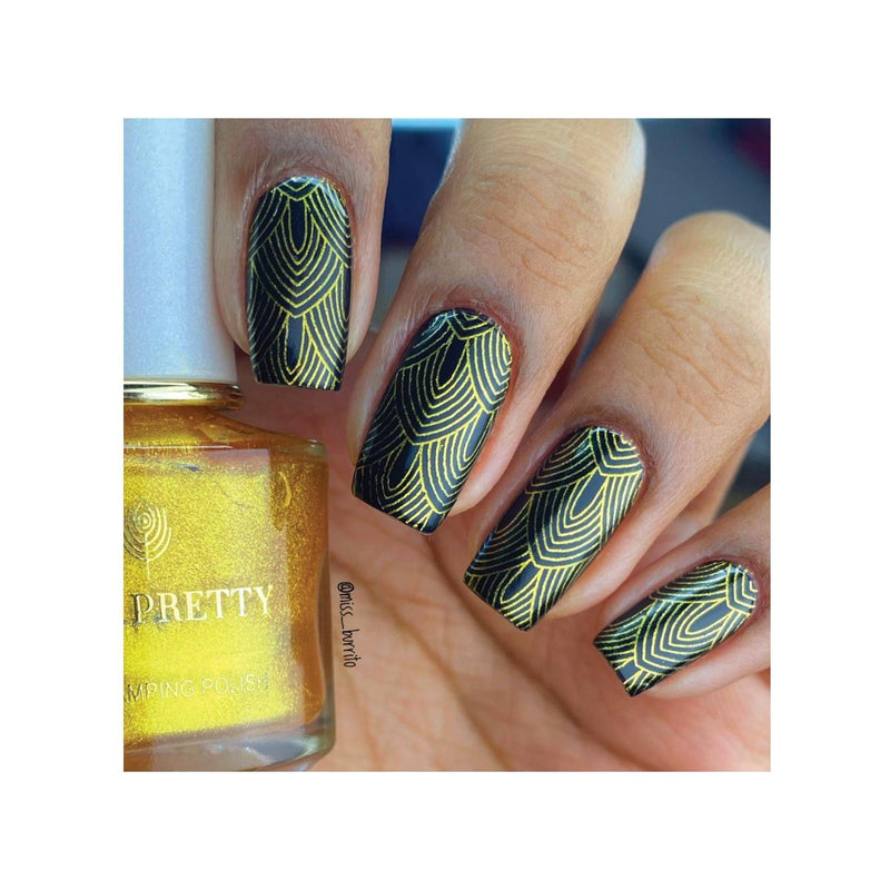 UberChic Beauty Art Nouveau Stamping Plate