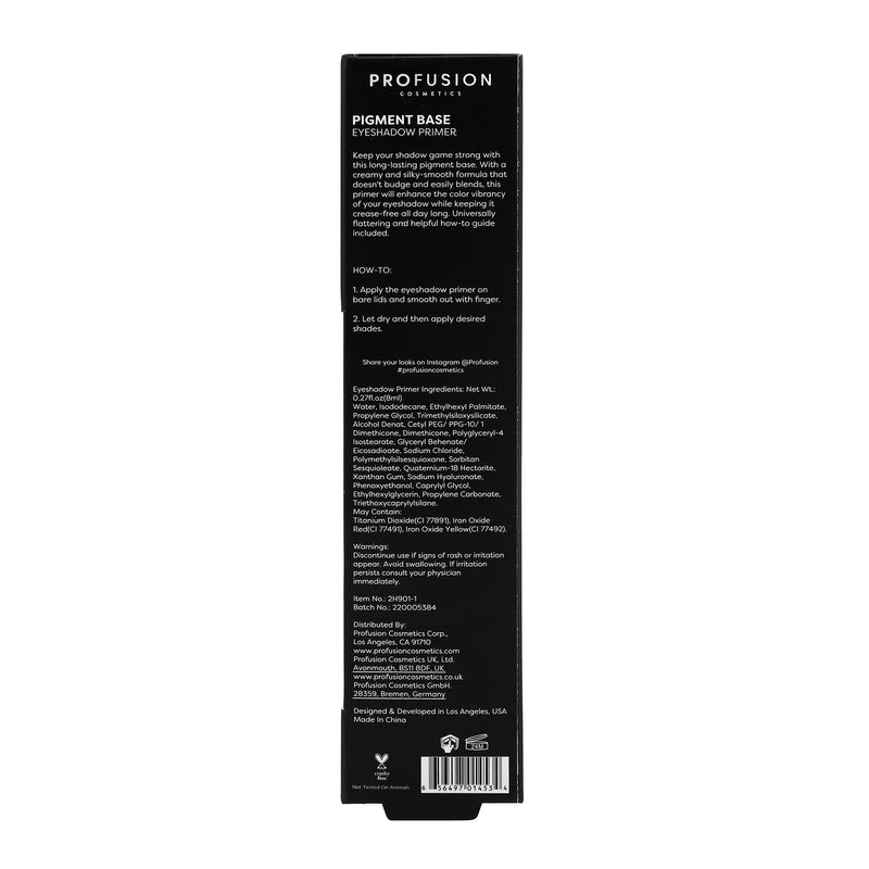 Profusion Cosmetics Pigment Base Eyeshadow Primer