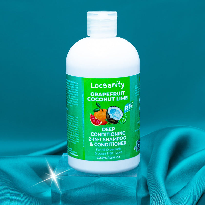 Locsanity Grapefruit Coconut Lime Moisturizing and Nourishing Shampoo Shampoo & Conditioning