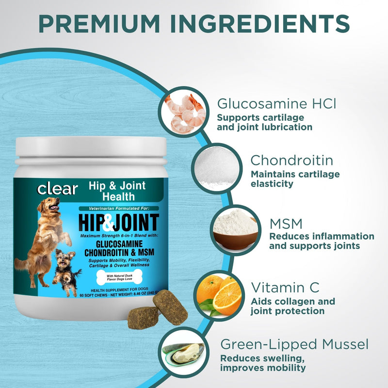 Clear Wellness 360 Clear Hip & Joint Health for Dogs