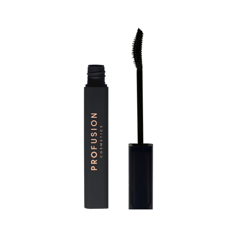Profusion Cosmetics Lash Out Loud | Lengthening & Curling Mascara - Black Eyes