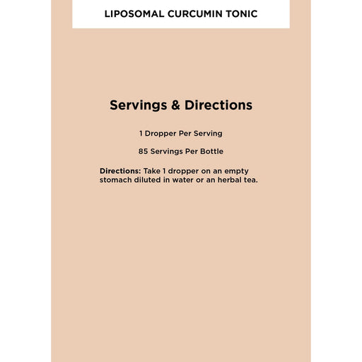 Zuma Nutrition - Liposomal Curcumin Tonic - 2 Pack