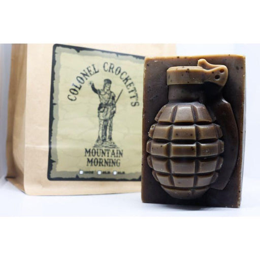 kbarsoapco - Reveille Coffee Scent Grenade Soap 7.62oz