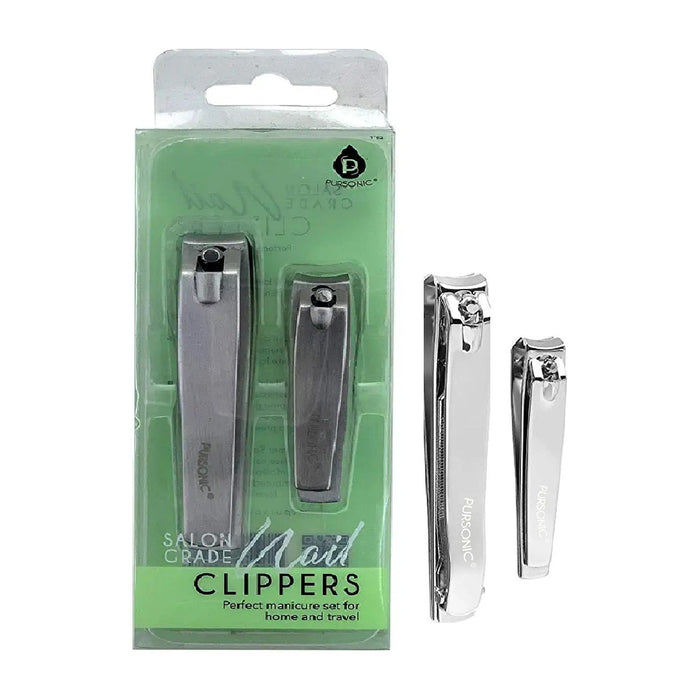 Salon Grade Premium 2 Pack Nail Clipper