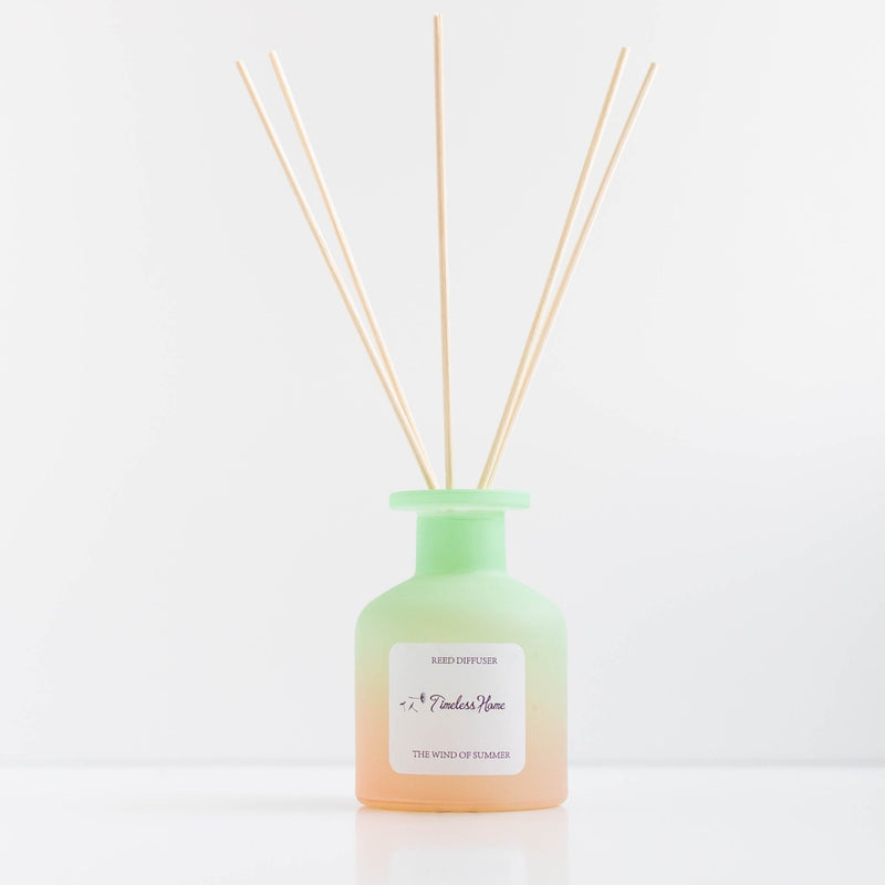 Timeless Organics Skin Care Reed Diffuser - The Wind of Summer