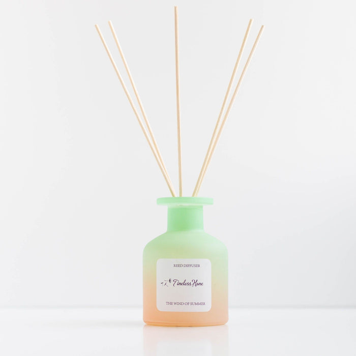 Timeless Organics Skin Care - Reed Diffuser - The Wind of Summer