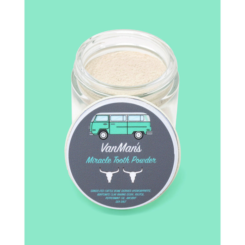 VanMan VanMan's Miracle Tooth Powder - Mint-Bone 2 oz