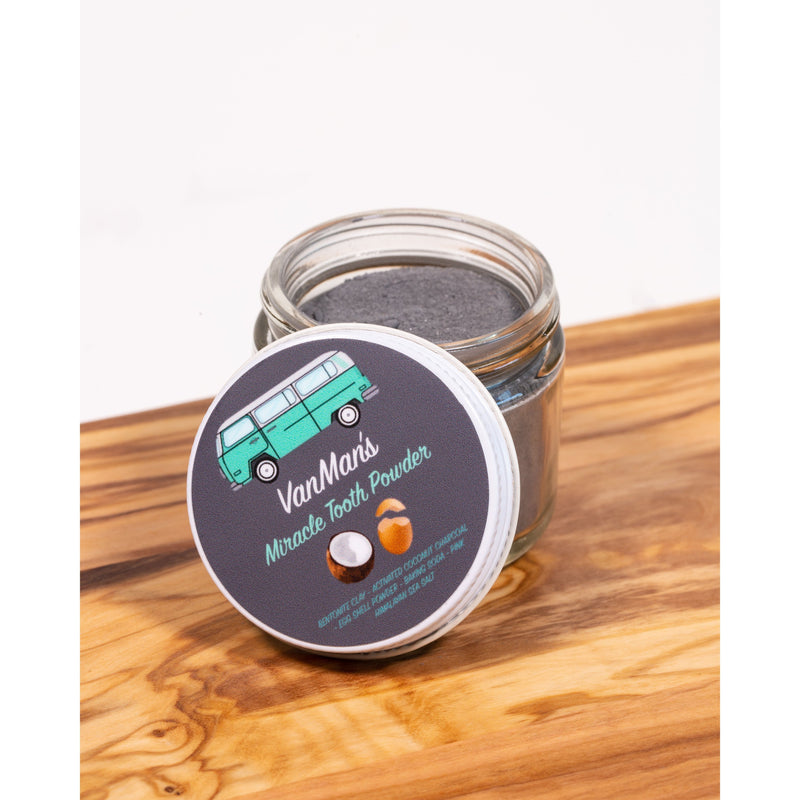 VanMan VanMan's Miracle Tooth Powder - Original Eggshell 2 oz